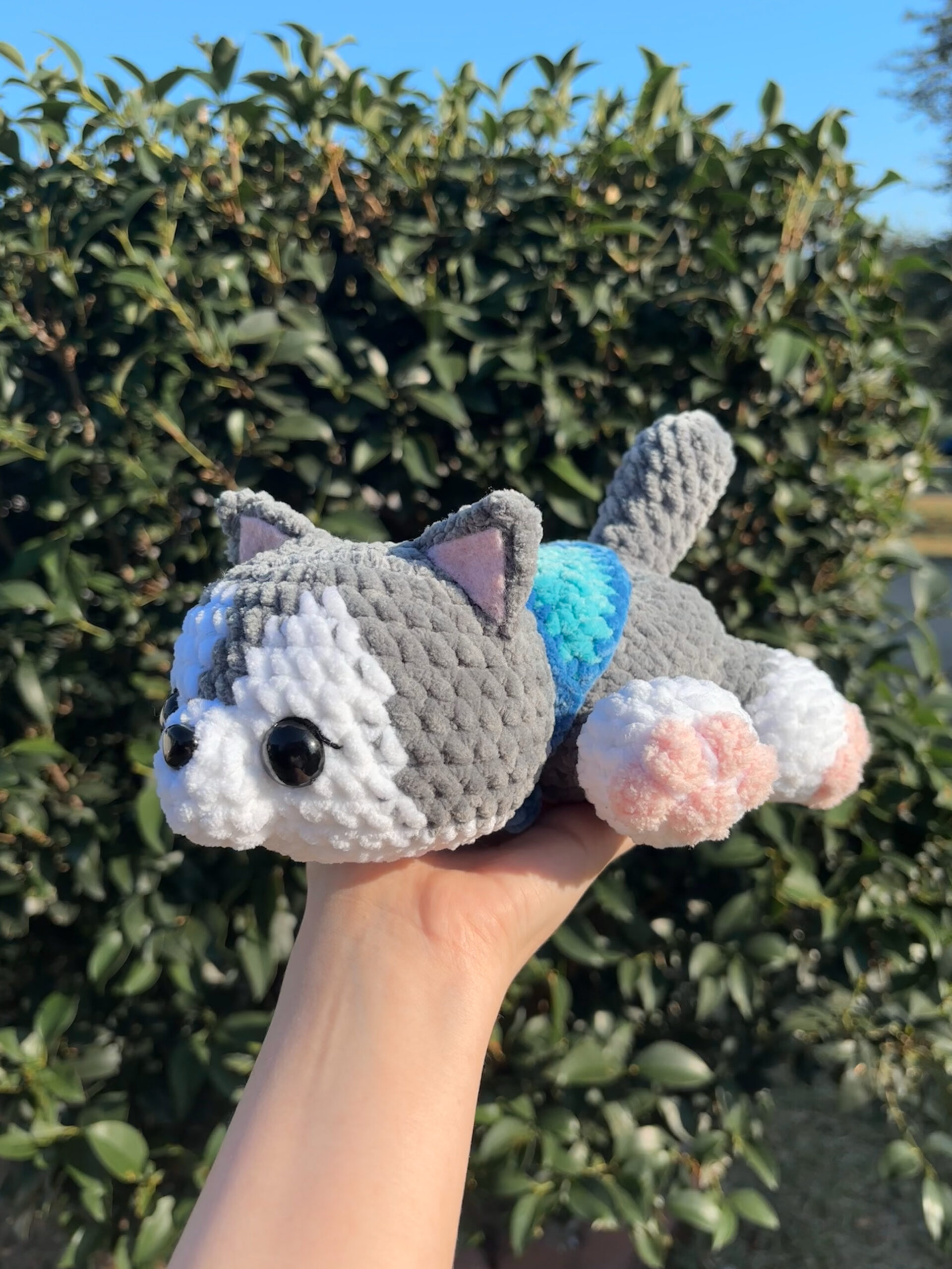 A personalized white mug with text